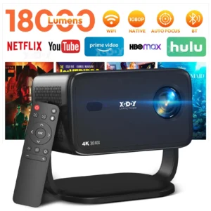 XGODY 4K Android Home Theater Projector
