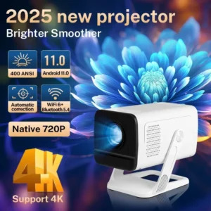 Portable Smart Projector with 4K Support