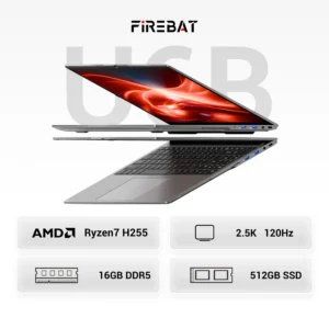 FIREBAT U6B 16" Ryzen 7 Laptop