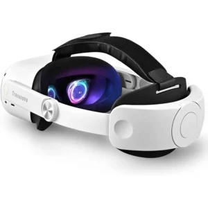TRANSNOVO Adjustable VR Head Strap for Quest 2
